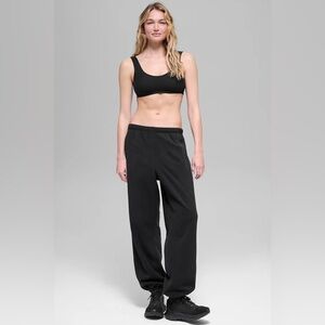 ALO YOGA | ✨NWOT✨ Polar Fleece High-Waist Retreat Jogger in Black